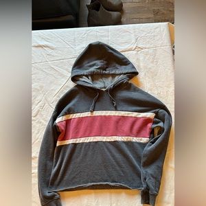 Blue red and white hoodie